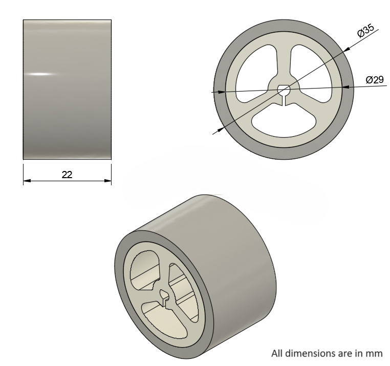 P-2235- N20 wheel + tyre combo
